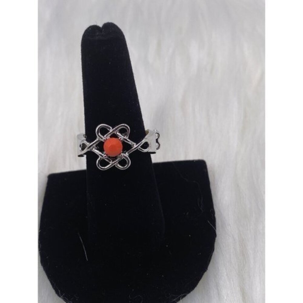 Paparazzi Jewerly‎ - Vibrant Vibes Orange Ring- Item 166